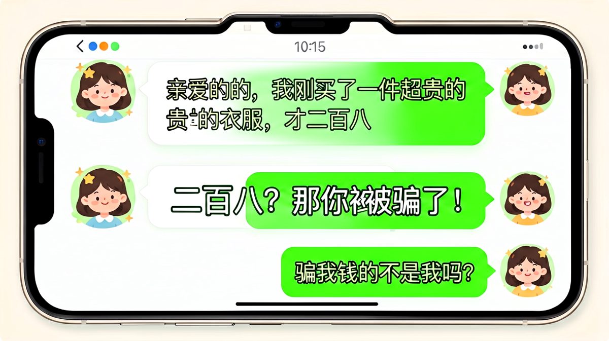 二百八的衣服，原来我自己才是那个骗子