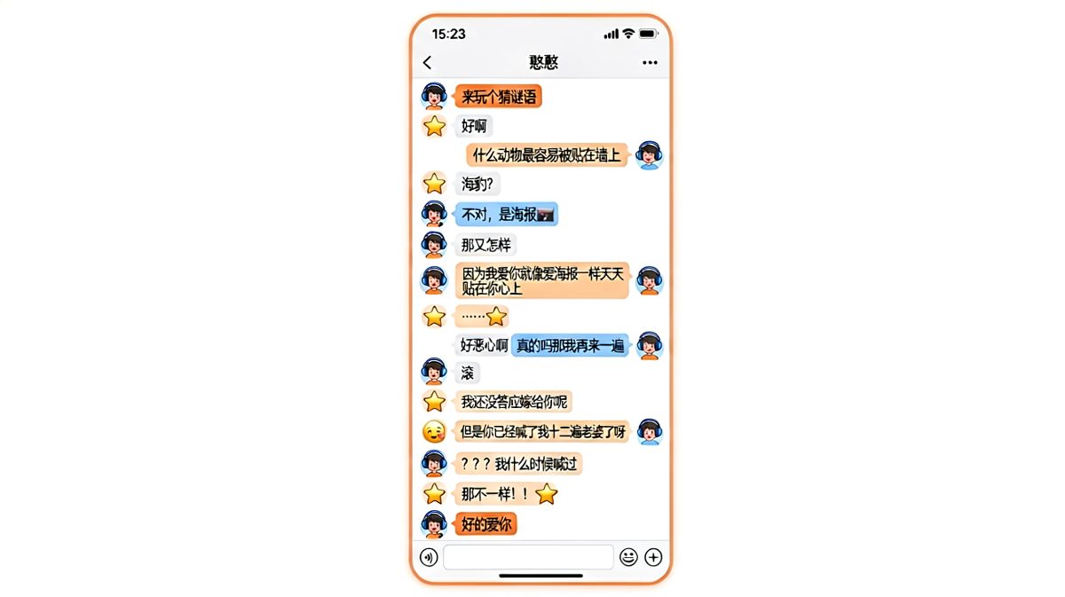 谐音梗表白反被抓住把柄，聊天记录截图堪称社死现场。