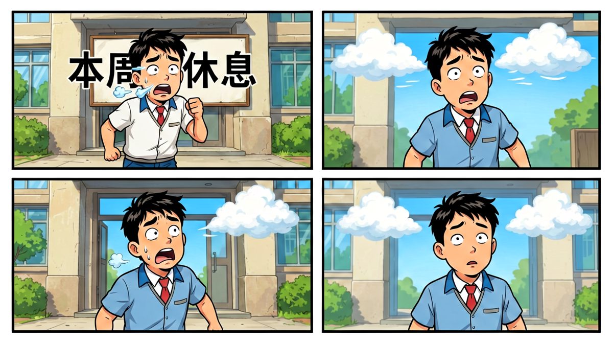 ……今天，是周六？！