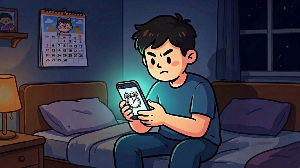 深夜发誓：明天一定六点起！