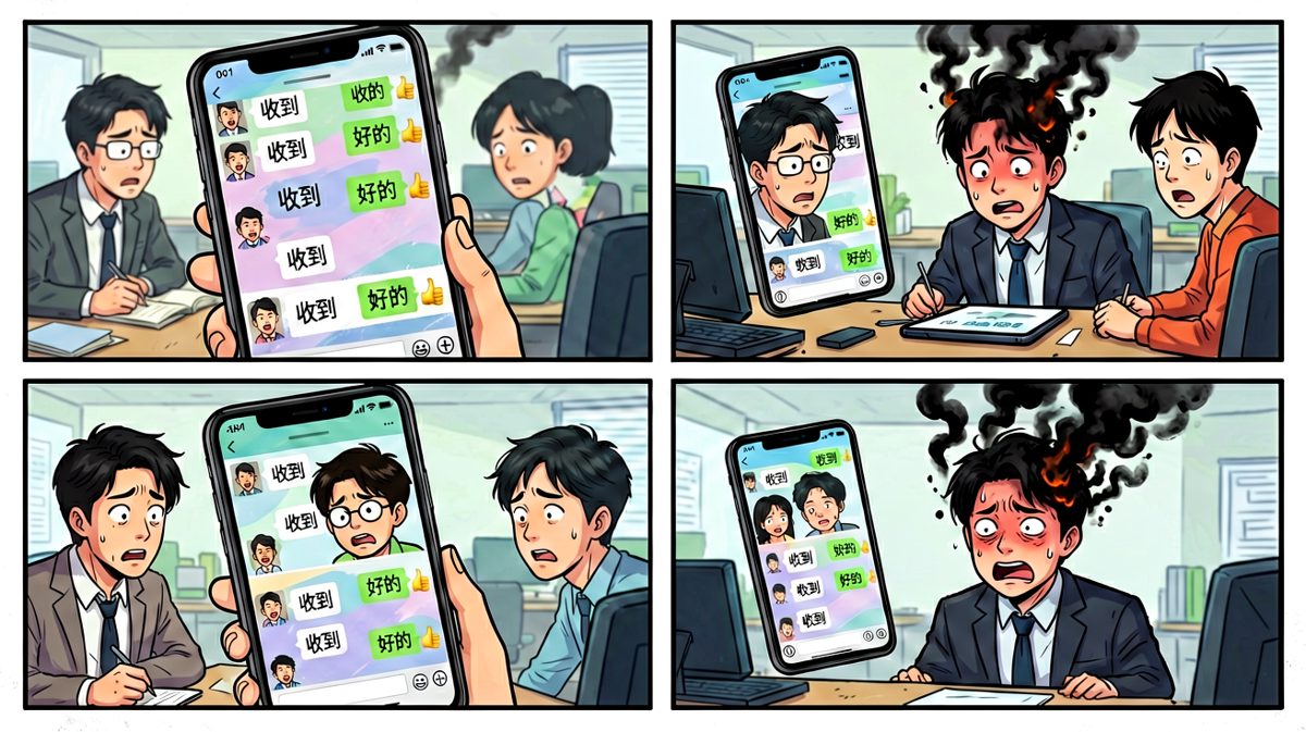 第二格：已读不回是不可能的