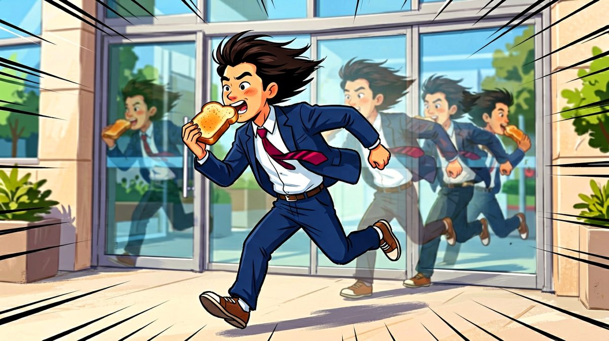 只要我跑得够快，迟到就追不上我！