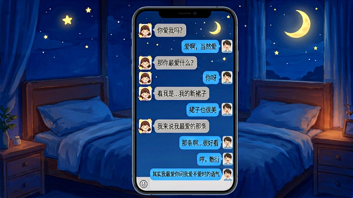 女生连环追问最爱什么，男生险之又险躲过直男陷阱
