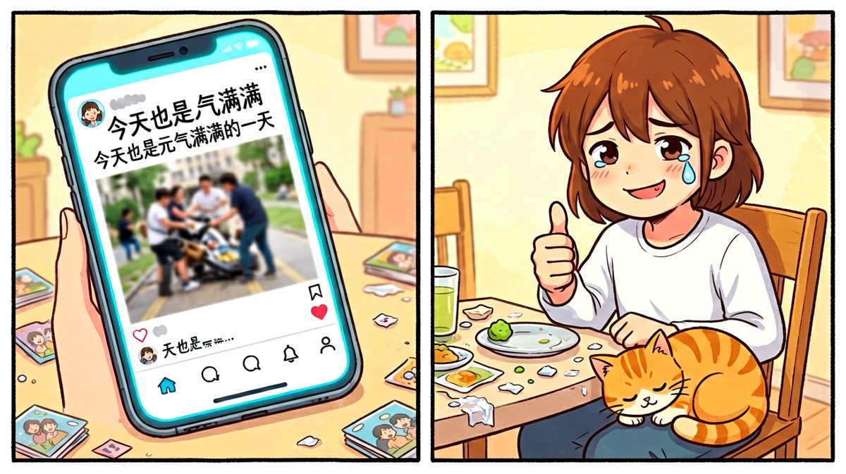 发都发了，硬撑也是生活的一部分！