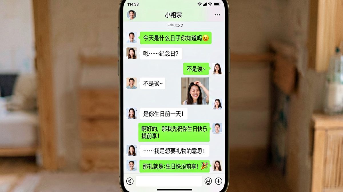 绕了一大圈，原来礼物是给我自己庆生