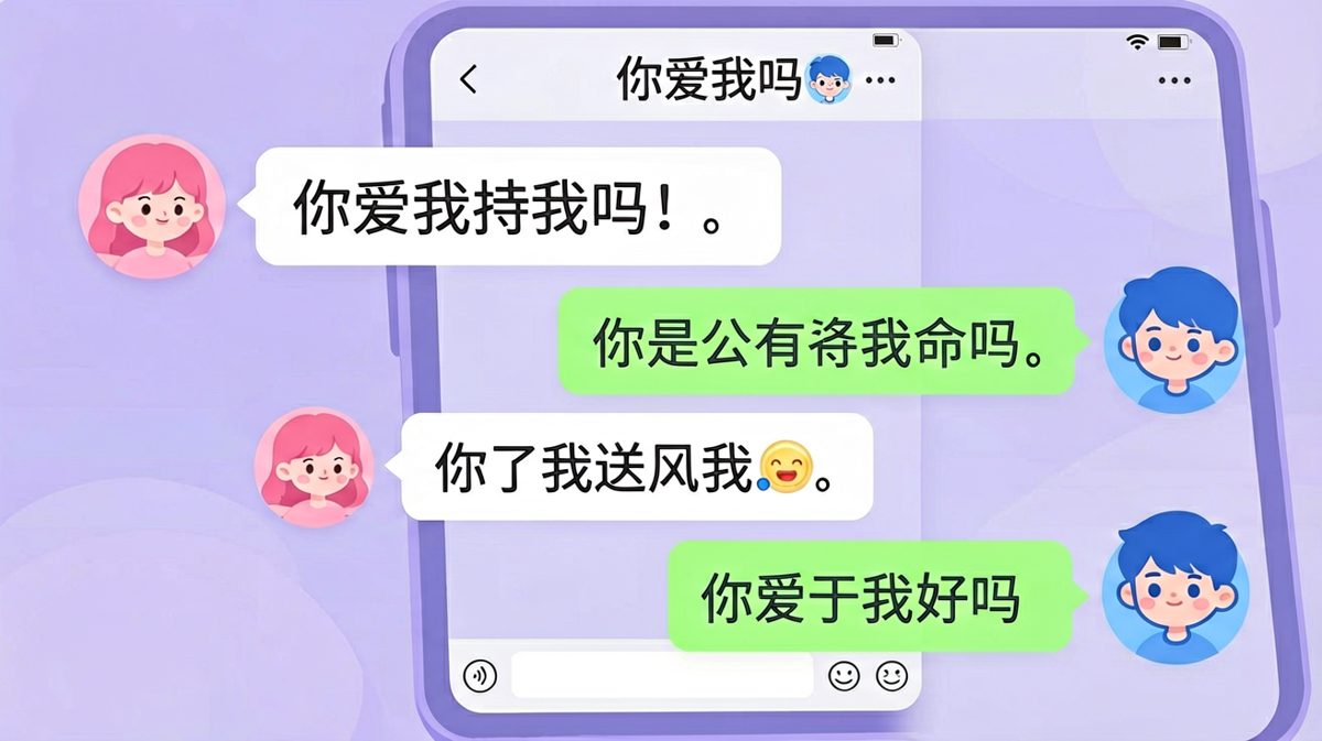女生问'如果我掉进水里你会救我吗'，男生秒回'当然会'，女生接着问'那如果是我先把你推下去呢'——男生已经删聊了。