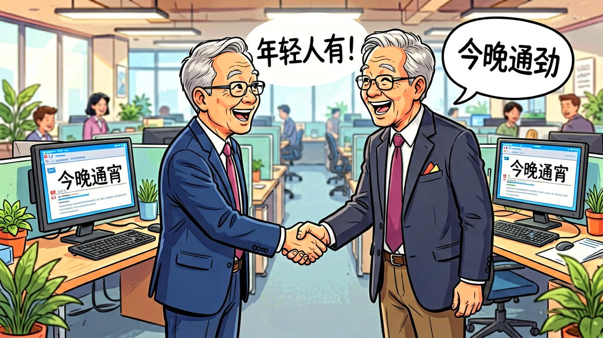 被老板夸有冲劲，新员工差点以为自己要升职了