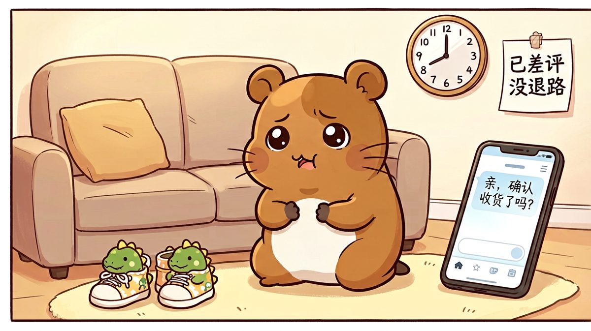 生活终于对我这只小仓鼠下手了