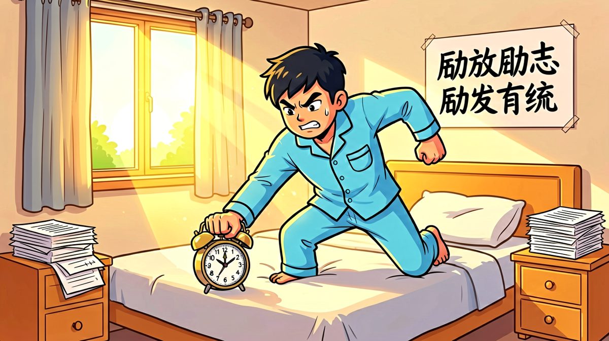 闹钟响起，今天也要元气满满！