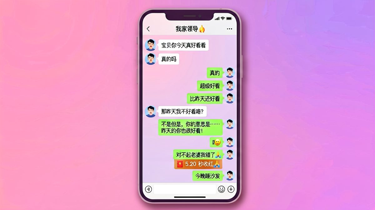 夸人也有陷阱，男生的求生欲极限拉扯