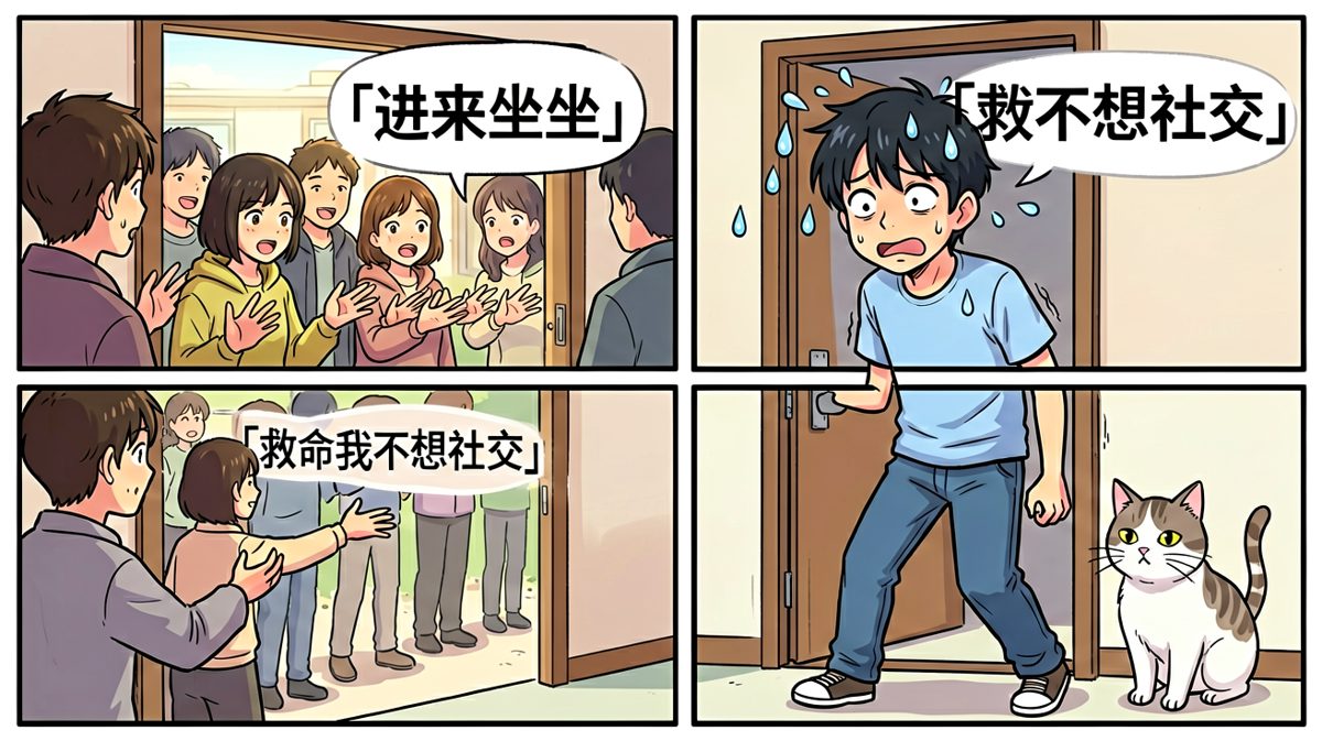 门铃响起的那一刻，人生崩溃的开始
