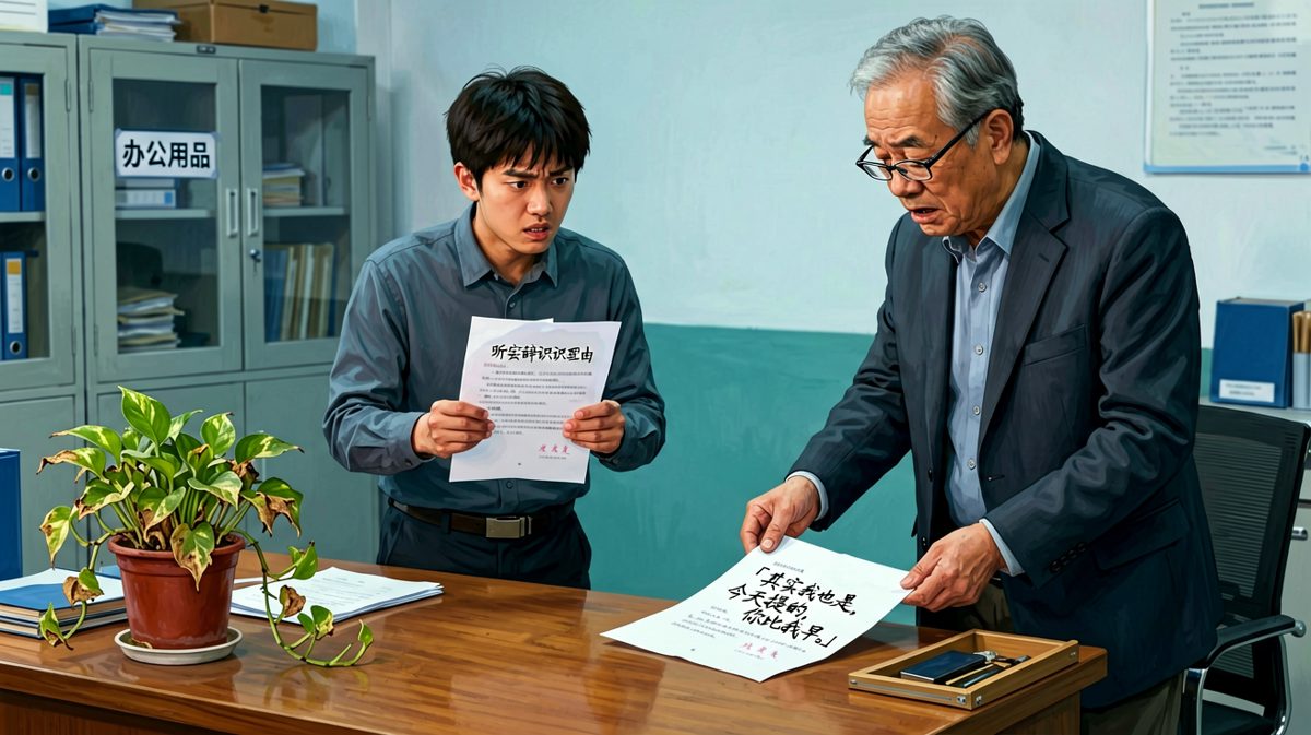 员工鼓起勇气提离职，老板反手掏出辞职信：「巧了，我也刚写。」
