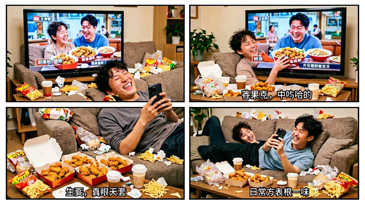 既然已经点了，那就吃完吧，明天再减！