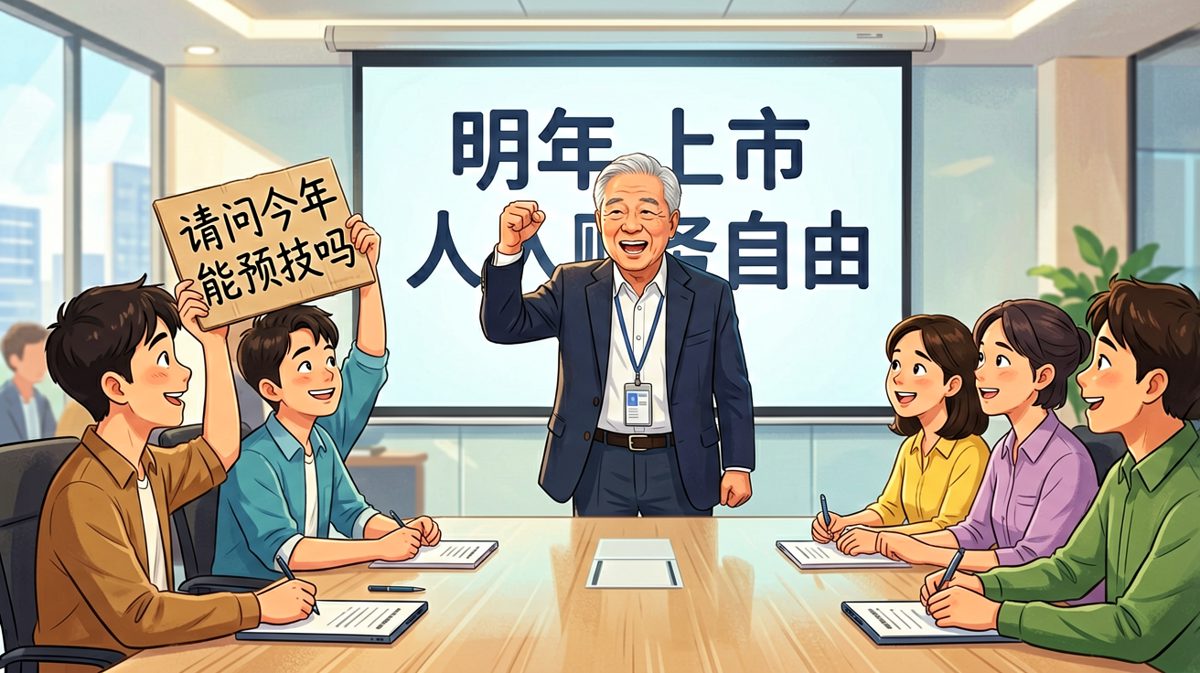 老板画饼：明年上市财务自由，员工反问今年能预支吗