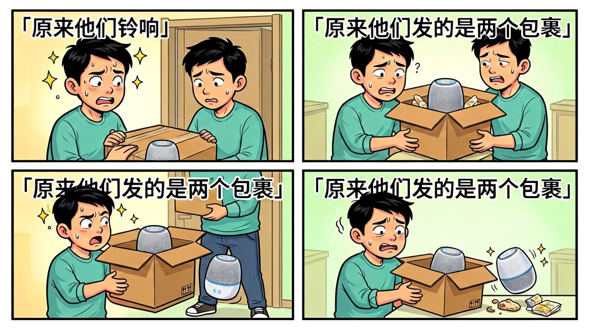 真正的商品终于送达
