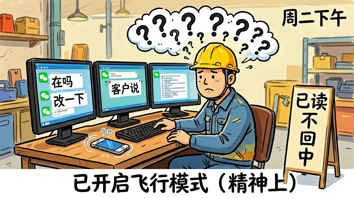 周二：消息轰炸下的麻木防御