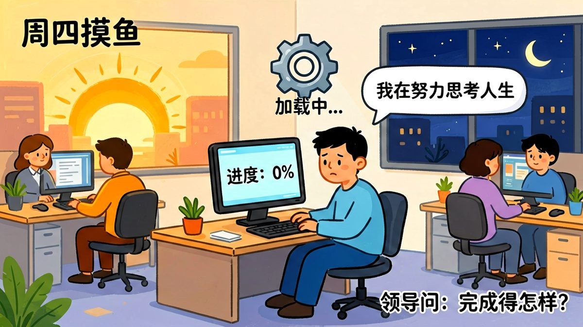 周四：精神离职的巅峰时刻