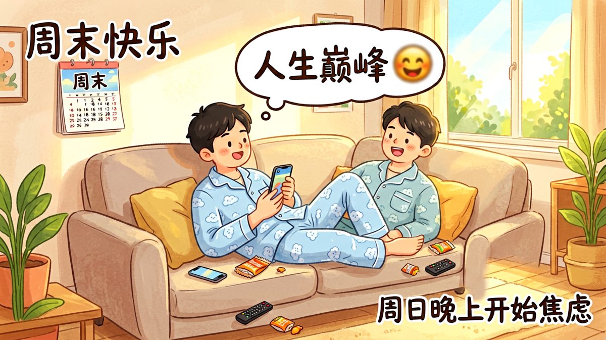 周末：打工人的短暂重生