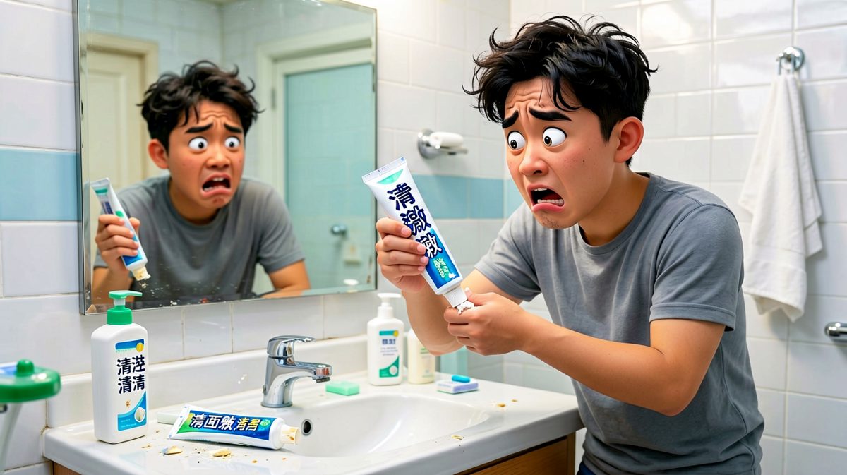 牙膏告急！牙膏告急！