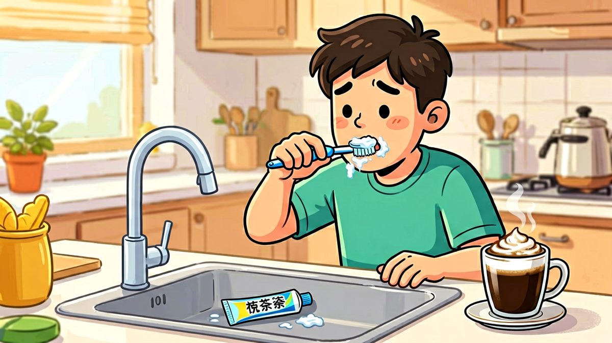 这一管牙膏撑起了我的尊严