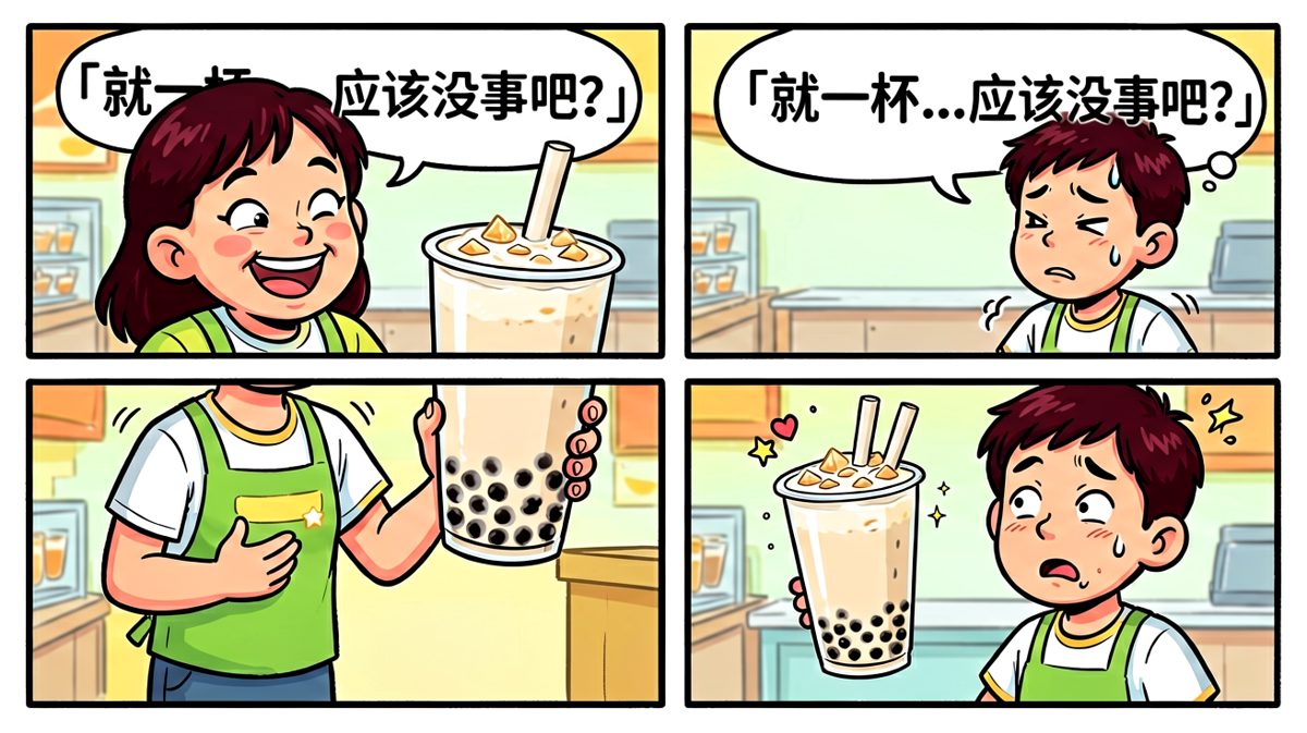 店员热情推荐，主角的心理防线开始崩塌
