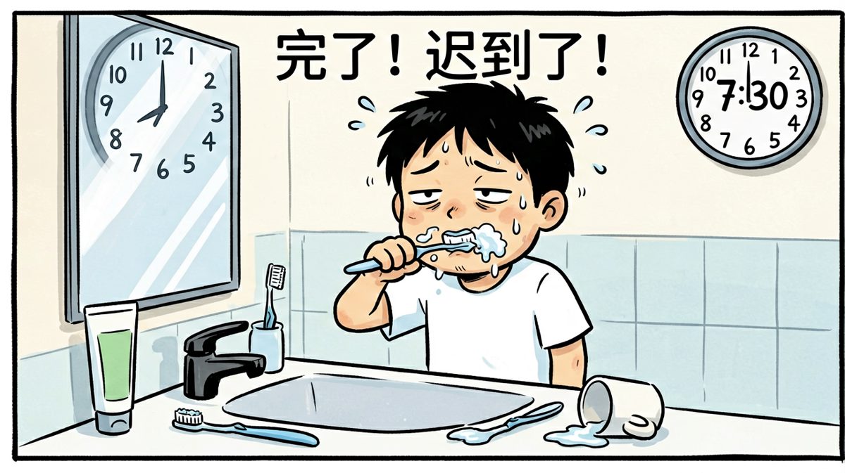 一睁眼发现时间已经不够用了。