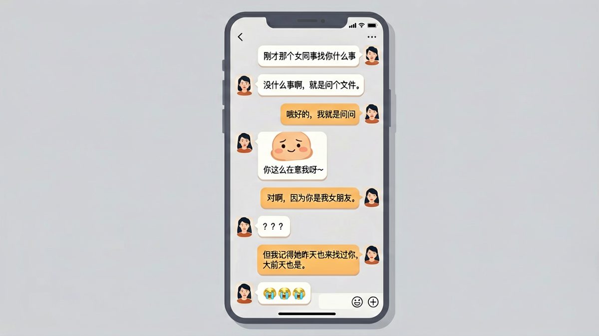 吃醋不可怕，可怕的是记得比你还清楚