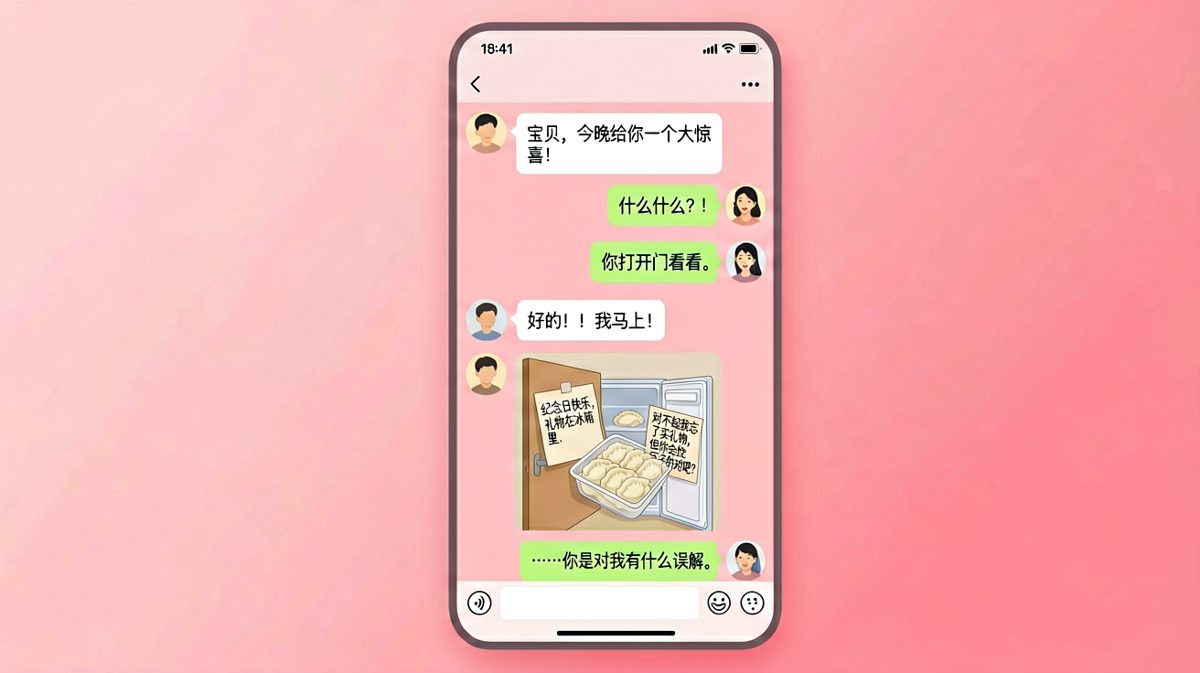 惊喜变成了惊吓，但饺子还是爱的味道