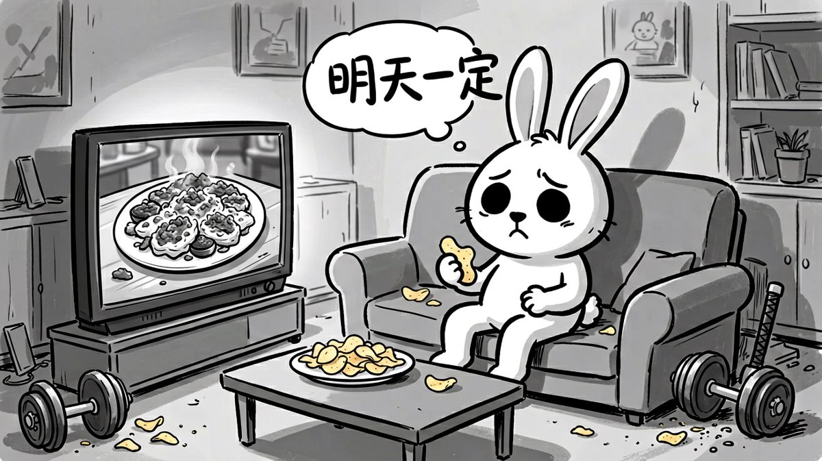 明天一定早起……的誓言，再次作废。
