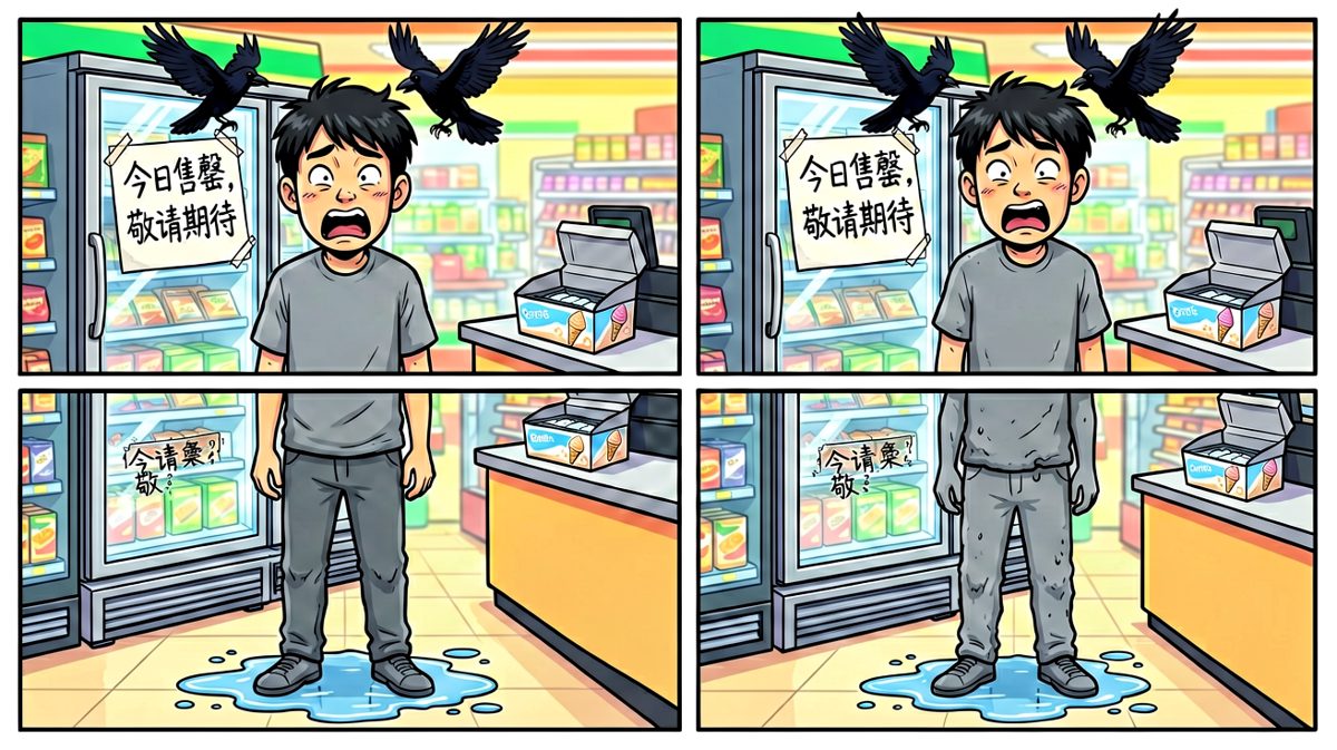 售罄……我的青春也售罄了……