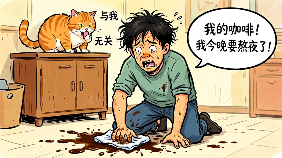 崩溃现场。