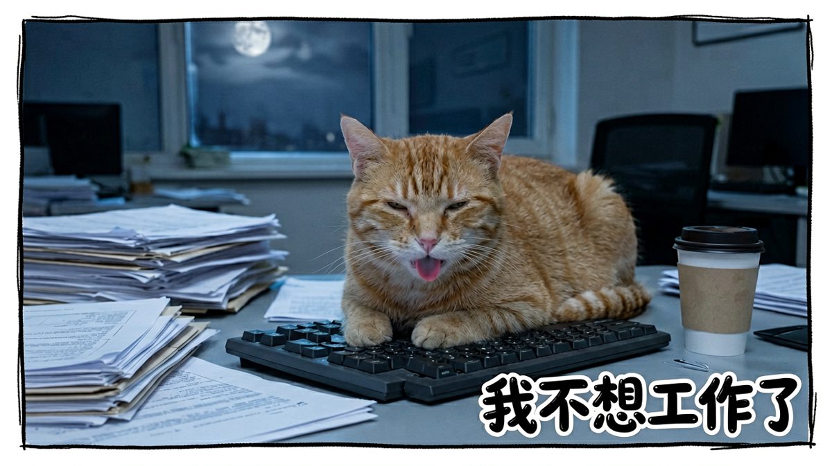 周一早上9点的我：灵魂已离线