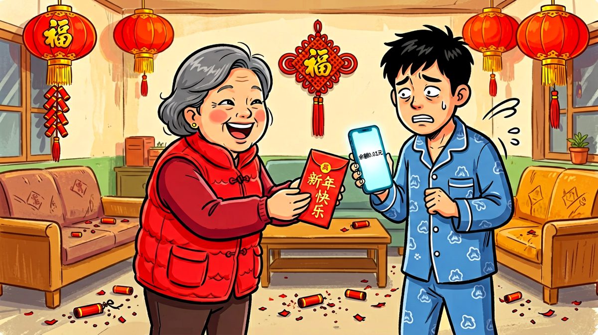 抢红包抢到怀疑人生，手速不够脸来凑