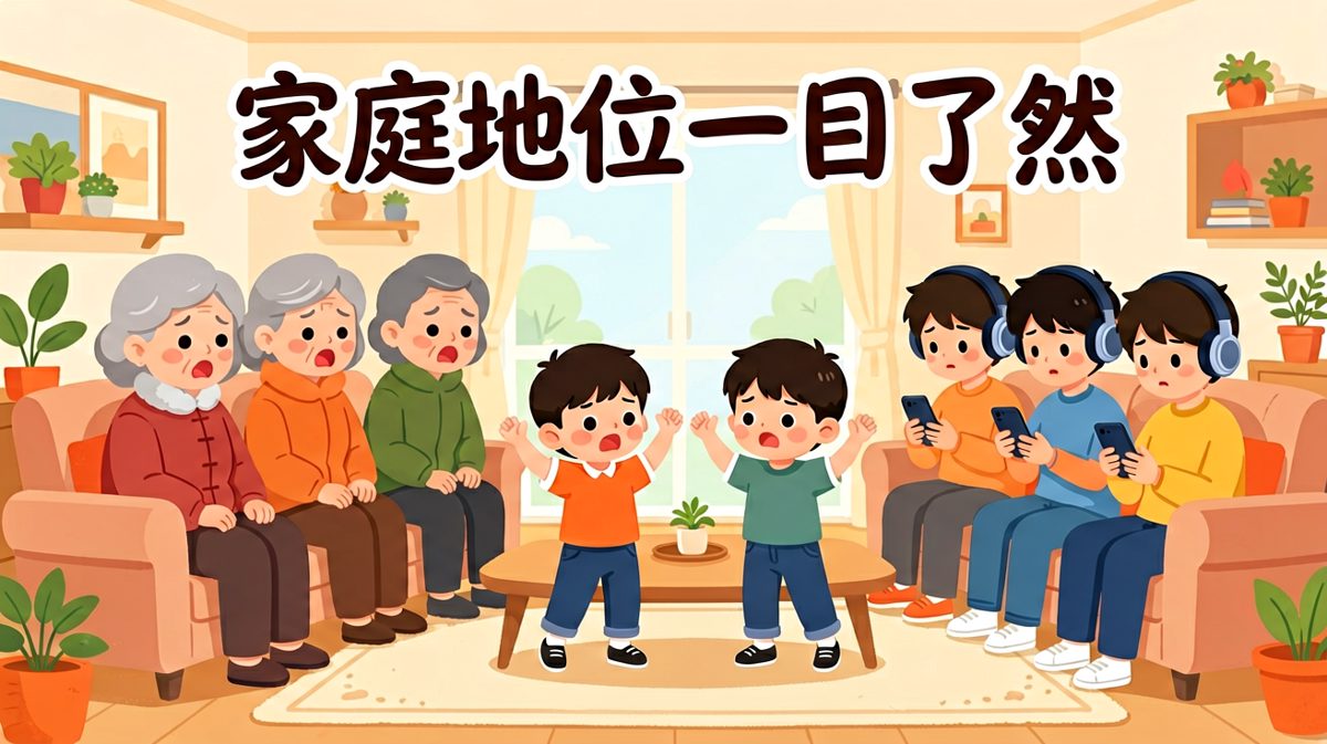 全家都在演戏，只有我在演空气