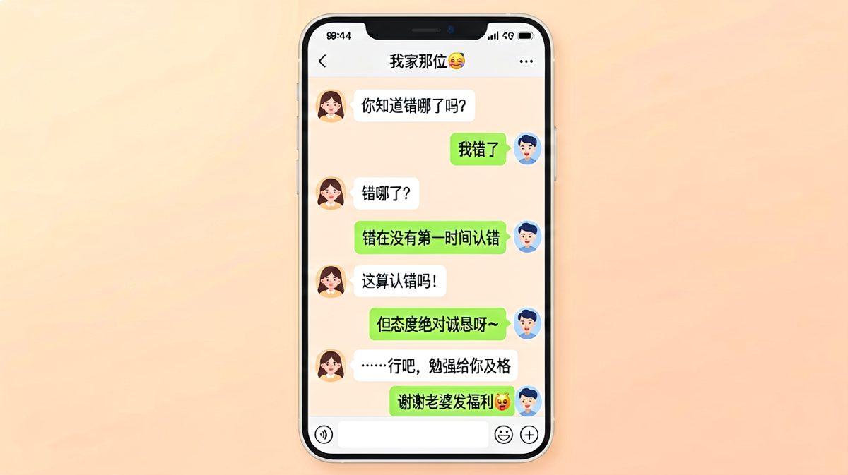 认错的最高境界：用套路化解套路