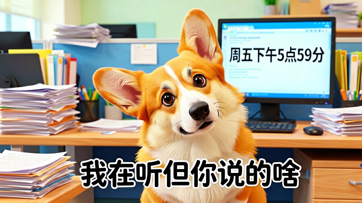 周五下班前的灵魂拷问：今天的工作做完了吗？