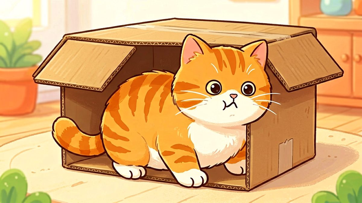 猫：我明明记得这个箱子更大的