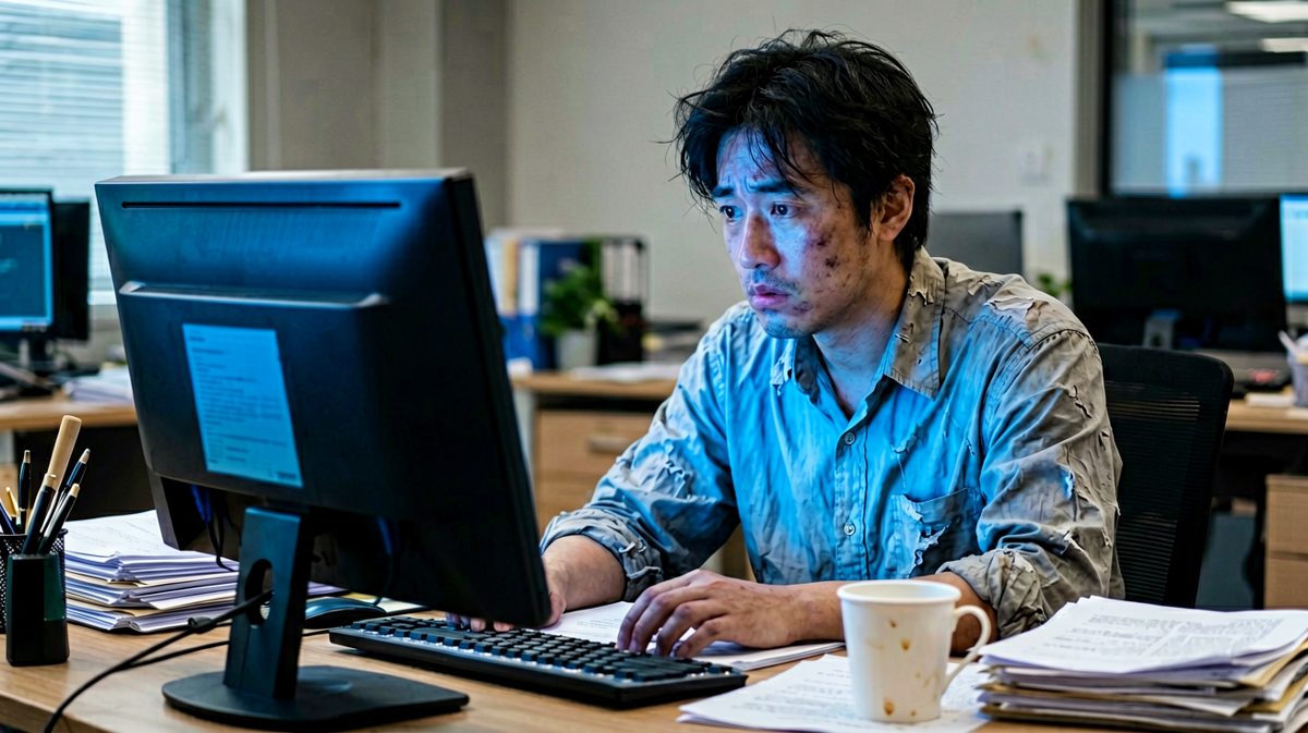 周一早上的我：人在工位，魂已升天