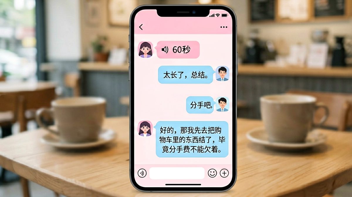 分手也要算清楚账的务实男友
