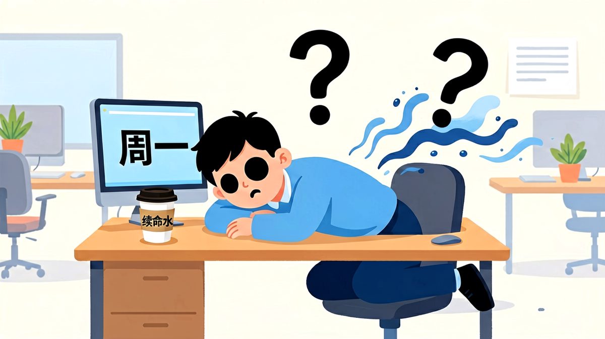 周一魂已离体，正在重启中……