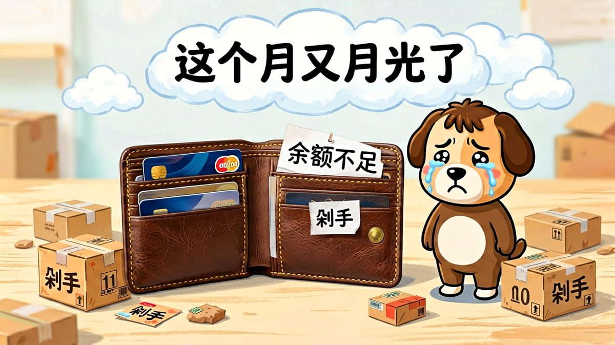 钱包比我的脸还干净