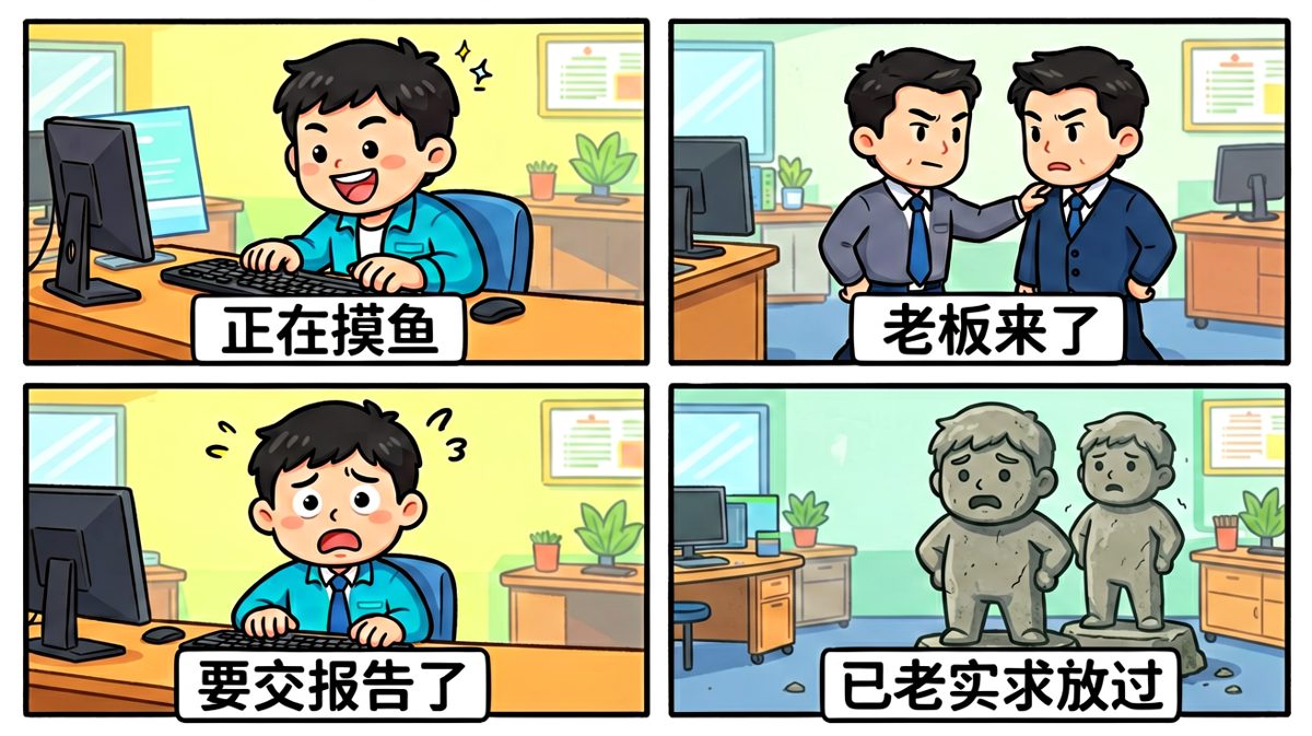 当领导说「来我办公室聊聊」时，我的脑子已经空白。