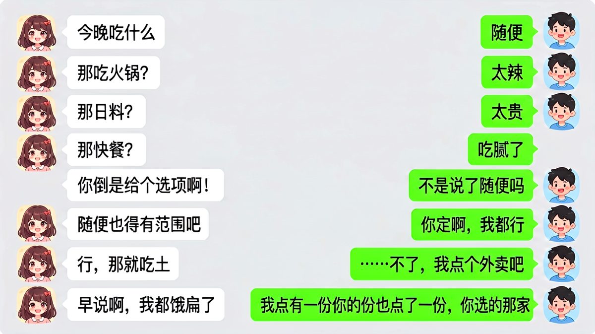 随便才是最大的难题