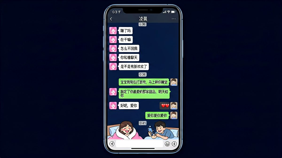 凌晨三点的情感危机与和解