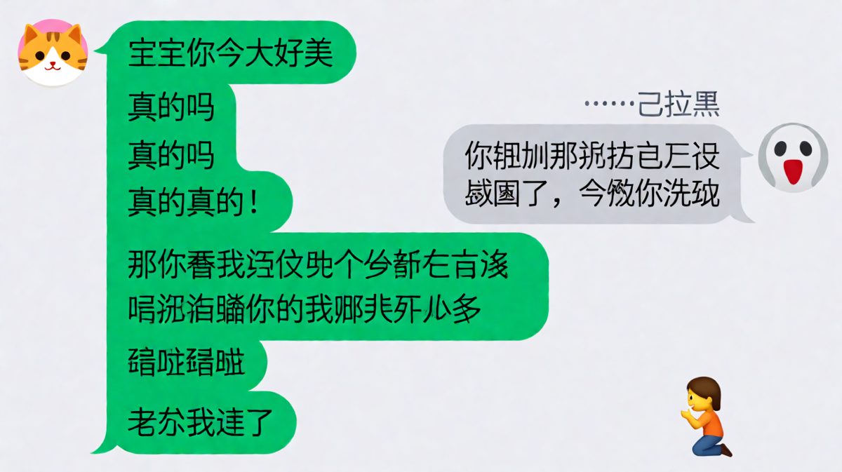 女生故意试探男友，结果被反将一军要洗碗