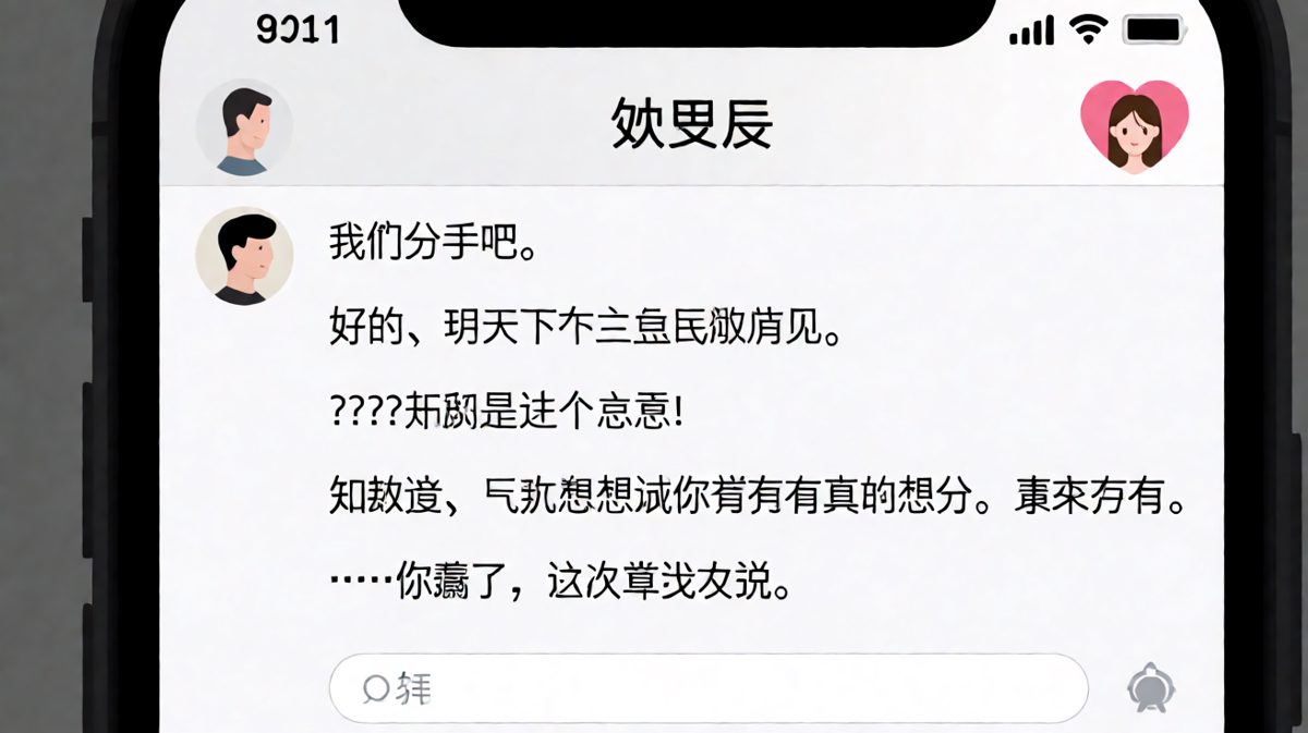 假装分手测试对方心意，结果反转成甜蜜互动。