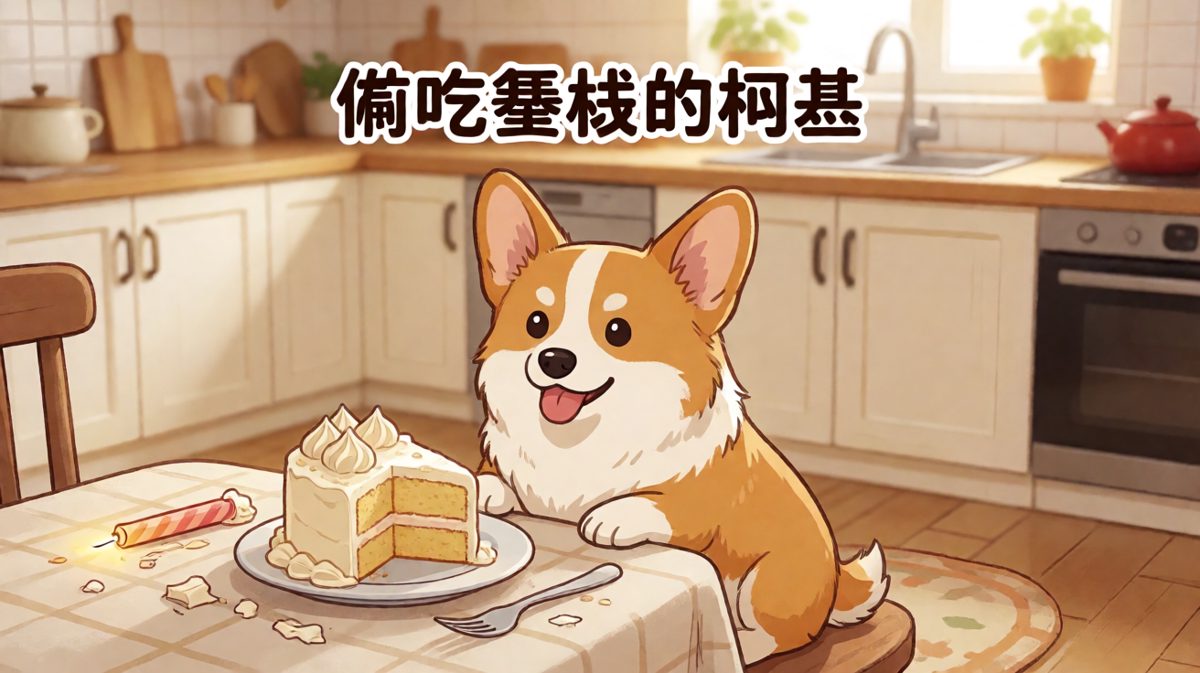 柯基：我只是帮你们尝尝有没有毒（骄傲）