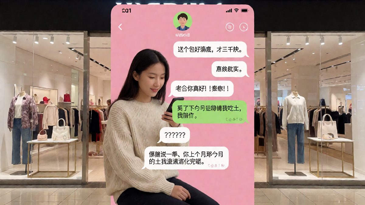 "喜欢就买"之后的话，比不买还让人心寒