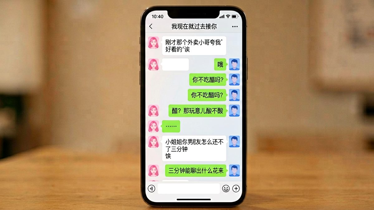 吃醋翻车反被套路，直男终于开窍