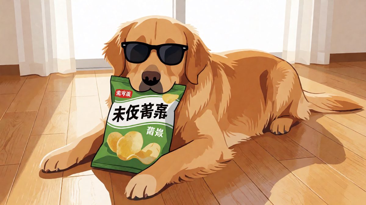 狗：我没有偷吃，我只是在检查零食质量。